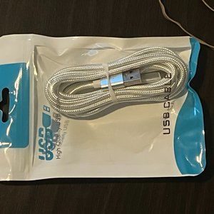2M USB Type C Cable Fast Charging USB Type-c Data Cable Cord Charger USB